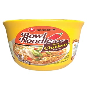 Nongshim Spicy Chicken Noodle Soup Instant Ramen 12-Pack for $9.49 w/ Sub & Save