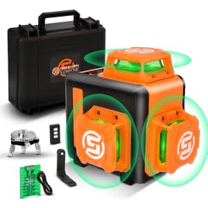 Sunpow 3x360° Self-Leveling Laser for $72 w/ Prime