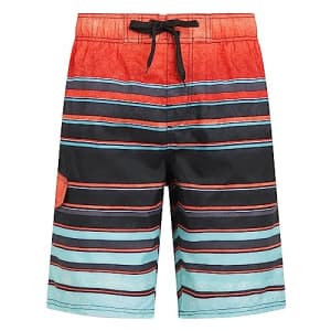 Kanu Surf Men's Standard Iconic Swim Trunks (Regular & Extended Sizes), Windsurf Black/Red for $21 Kanu Surf Men's Standard Iconic Swim Trunks (Regular & Extended Sizes), Windsurf Black/Red for $21