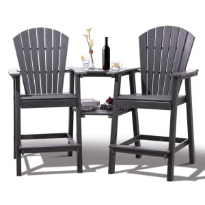 Foowin Tall Adirondack Chairs Set of 2 for $270