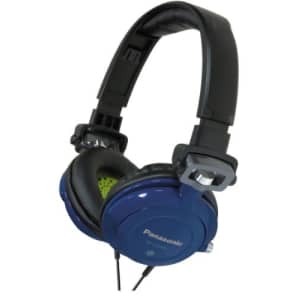 Panasonic RPDJS400A Headphones (Blue/ Black) for $71
