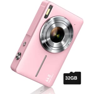 1080p Digital Point & Shoot Camera: $16 w/ Prime