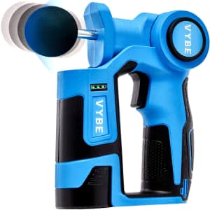 Vybe Percussion Massage Gun for $92 Vybe Percussion Massage Gun for $92