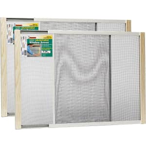 Frost King WB Marvin Adjustable Window Screen 2-Pack for $30