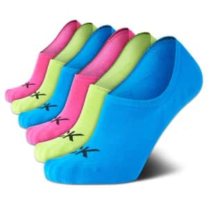 Calvin Klein Men's Socks - No Show Sneaker Liner Socks (6 Pack), Size 7-12, Assorted for $19 Calvin Klein Men's Socks - No Show Sneaker Liner Socks (6 Pack), Size 7-12, Assorted for $19