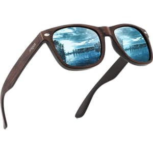Retro Polarized Sunglasses for $16