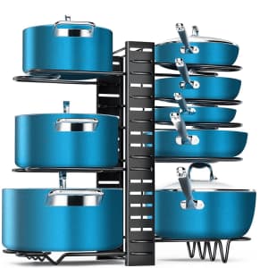 Techvida Pot Rack Organizer for $15 Techvida Pot Rack Organizer for $15