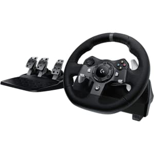 Logitech Driving Force Racing Wheel and Floor Pedals for $270