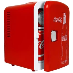 Coca-Cola Classic 6-Can Mini Fridge for $29
