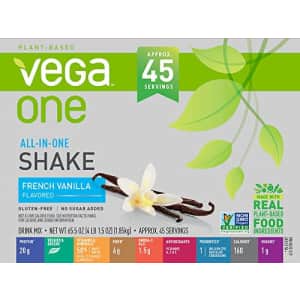 Vega All-In-One Nutritional Shake French Vanilla, XL, (45 Servings) - Plant Based Vegan Protein for $100
