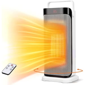 Air Choice Ceramic Tower Space Heater w/ Remote for $70