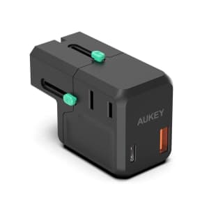 Aukey Universal Travel Plug Adapter for $14