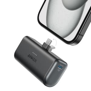 Anker Nano 5,000mAh USB-C Power Bank for $19