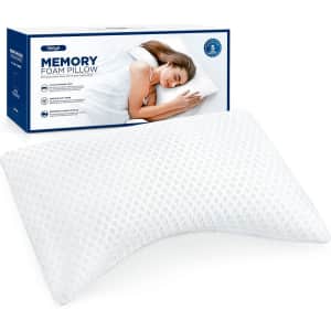 Cooling Memory Foam Pillow for $30 w/ Prime