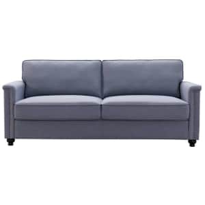 Magic Home 76" 3-Seat Nailhead English Rolled Arm Sofa for $436 Magic Home 76" 3-Seat Nailhead English Rolled Arm Sofa for $436