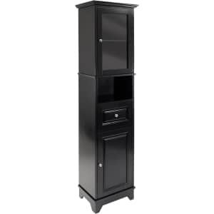 Winsome Alps Tall Cabinet with Glass Door and Drawer for $100 w/ Prime Winsome Alps Tall Cabinet with Glass Door and Drawer for $100 w/ Prime