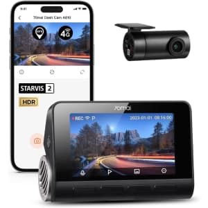 70mai A810 4K Dual Dash Cam for $126