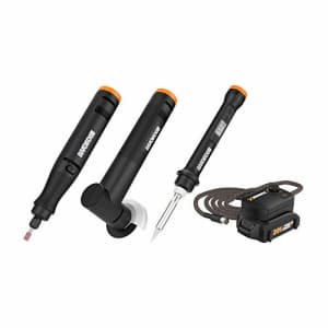 Worx MakerX 20V 3-Piece Rotary Tool / Angle Grinder / Crafting Tool Combo Kit. Most stores charge over $200.