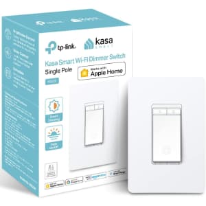 TP-Link Kasa HomeKit Smart Dimmer Switch for $22