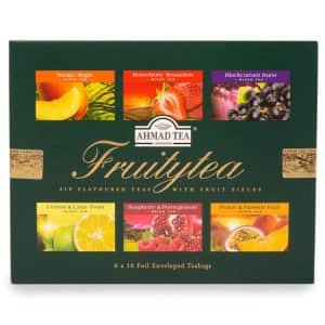 Ahmad Tea Fruitytea Variety Gift Box 60-Pack for $5