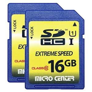 Inland 16GB Class 10 SDHC Flash Memory Card Standard Full Size SD Card USH-I U1 Trail Camera Memory Card for $8