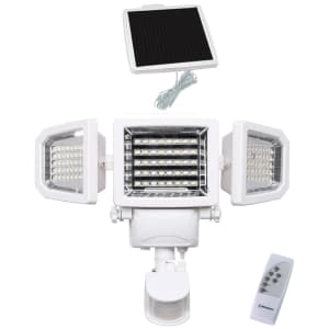 Westinghouse 2,000-Lumen Solar Motion-Activated Security Light w/ Remote for $30 for members Westinghouse 2,000-Lumen Solar Motion-Activated Security Light w/ Remote for $30 for members