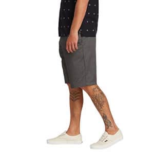 Volcom Men's Vmonty Chino Shorts, Charcoal Heather, 28 for $22