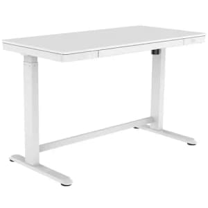 Realspace 48" Electric Height-Adjustable Standing Desk for $332