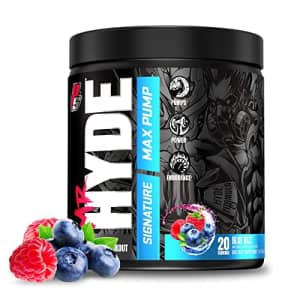 PROSUPPS Hyde Max Pump Pre Workout for Men and Women - Nitric Oxide Supplement for Pump and for $18