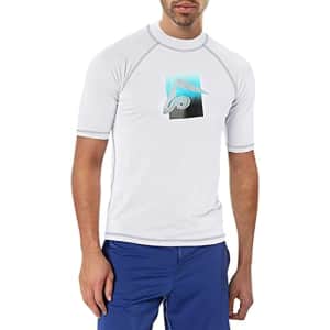 Kanu Surf Men's Standard Mercury UPF 50+ Short Sleeve Sun Protective Rashguard Swim Shirt, Prism for $20 Kanu Surf Men's Standard Mercury UPF 50+ Short Sleeve Sun Protective Rashguard Swim Shirt, Prism for $20