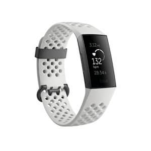 Fitbit Charge 3 SE Fitness Activity Tracker Graphite/White Silicone, One Size (S and L Bands for $115