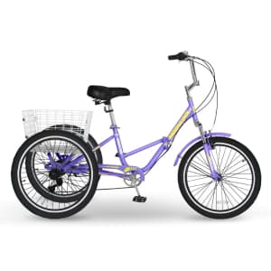 Mooncool Adults' 24" 7-Speed Trike for $270