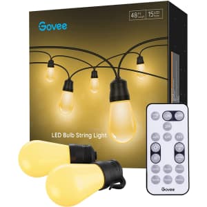 Govee 48-Foot Outdoor String Lights for $20