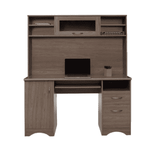 Realspace Pelingo 56" Desk with Hutch for $185