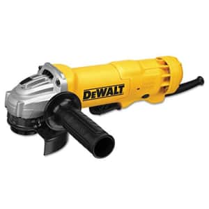 DEWALT Angle Grinder Tool, 4-1/2-Inch, Paddle Switch with No Lock, 11-Amp (DWE402N) for $85