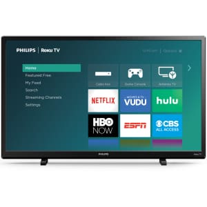 Philips 32" 720p Smart Roku TV for $128 Philips 32" 720p Smart Roku TV for $128