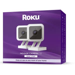 Roku Smart Home Indoor Camera SE 2-Pack for $50