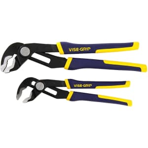Irwin Vise-Grip GrooveLock 2-Piece Pliers Set for $23 Irwin Vise-Grip GrooveLock 2-Piece Pliers Set for $23