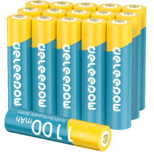 Deleepow AAA Rechargeable Battery 16-Pack for $11