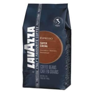 LAV4202 - Lavazza Super Crema Whole Bean Espresso Coffee for $30