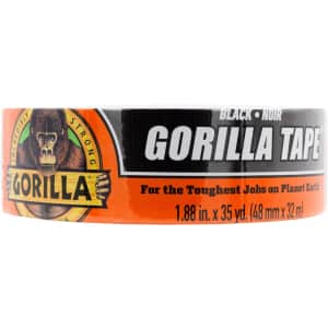 Gorilla 35-Yard Black Duct Tape for $8