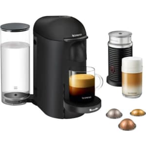 Breville Nespresso VertuoPlus Deluxe Coffee and Espresso Maker w/ Frother for $110 Breville Nespresso VertuoPlus Deluxe Coffee and Espresso Maker w/ Frother for $110