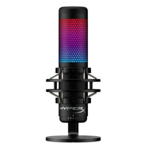HyperX QuadCast S RGB USB Condenser Microphone with Shock Mount for $129