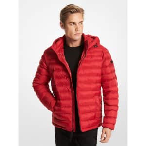 Michael Kors Men's Packable Quilted Puffer Jacket for $89