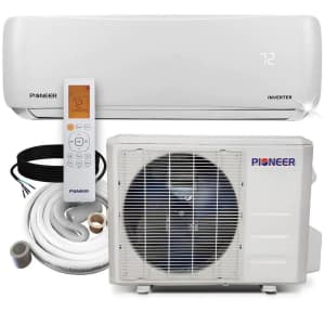 Pioneer 12,000 BTU 1-Ton 20 SEER Ductless Mini Split Air Conditioner for $686