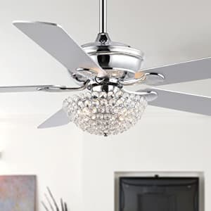JONATHAN Y JYL9710A Cammy 52" 3-Light Traditional Transitional Iron LED Ceiling Fan Glam Classic for $201 JONATHAN Y JYL9710A Cammy 52" 3-Light Traditional Transitional Iron LED Ceiling Fan Glam Classic for $201