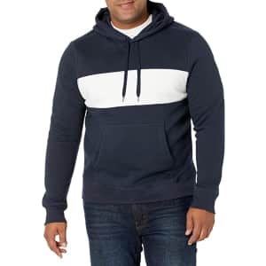 Amazon Essentials Men's Hooded Fleece Sweatshirt. It's $10 off and the best deal we could find for one of Amazon's best selling items.