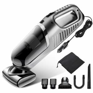 Gugusure GSR-New Corded Handheld Car Vacuum Cleaner for $10
