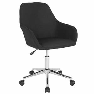 Flash Furniture Cortana Home and Office Mid-Back Chair in Black Fabric for $131 Flash Furniture Cortana Home and Office Mid-Back Chair in Black Fabric for $131