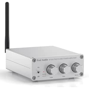 Fosi Audio Mini 2-Channel Bluetooth 5.0 Stereo Amplifier Receiver for $70